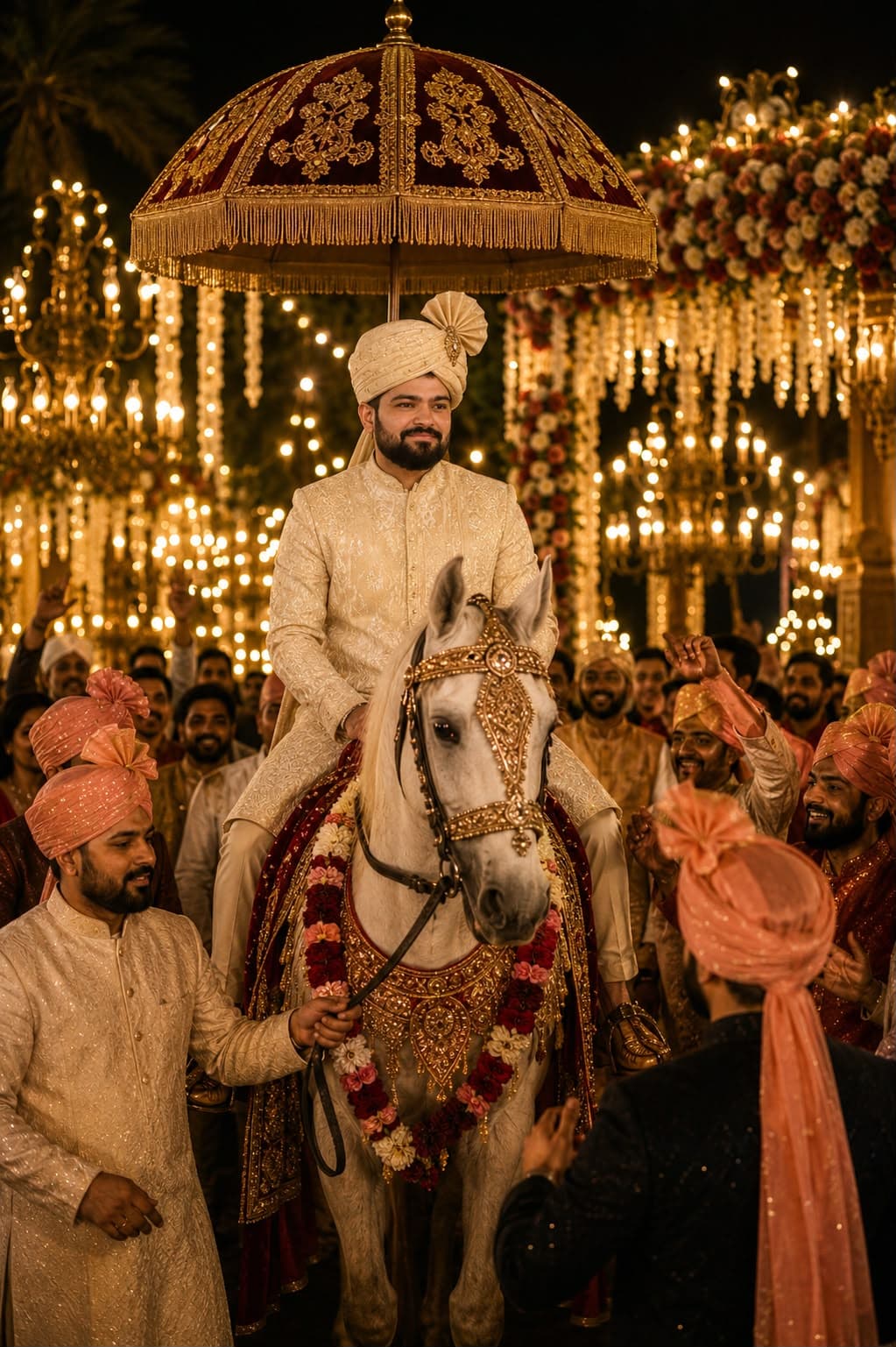 Baraat Procession — Yogesh and Akanksha
